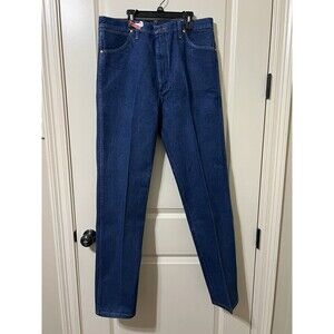 Wrangler Men's 13MWZ Cowboy Cut Jeans Dark Wash  Size 36x36